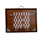 Shruti Box With Padale Handmade Teak Plywood Classic Shruti Box/Case 3 Octave 36 Stopper Musical Instrument For Bhajan Kirtan/Sound Therapy