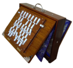 Shruti Box With Padale Handmade Teak Plywood Classic Shruti Box/Case 3 Octave 36 Stopper Musical Instrument For Bhajan Kirtan/Sound Therapy - Image 3