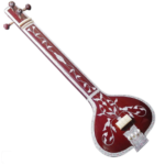 Tanpuri Brown Wood Tanpuri 4 String Musical Instruments Standard Amazing Sound Gift For Professional Player and Beginners