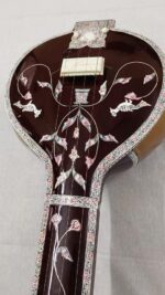 Tanpuri Pumpkin Brown Wood Tanpuri 4 String Flat Wood , More Sound, Fine Tuned Musical Instruments Amazing Sound , Player and Beginners - Image 4