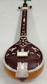 Tanpuri Pumpkin Brown Wood Tanpuri 4 String Flat Wood , More Sound, Fine Tuned Musical Instruments Amazing Sound , Player and Beginners - Image 5