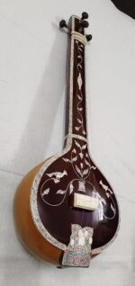 Tanpuri Pumpkin Brown Wood Tanpuri 4 String Flat Wood , More Sound, Fine Tuned Musical Instruments Amazing Sound , Player and Beginners - Image 6