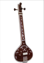 Tanpuri Indian Dark Brown Wood Tanpuri 4 String Musical Instruments Gift For Adult, Loved ones and Professional Player and Beginners