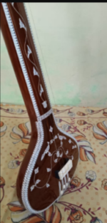 Tanpuri Indian Dark Brown Wood Tanpuri 4 String Musical Instruments Gift For Adult, Loved ones and Professional Player and Beginners - Image 6