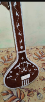 Tanpuri Indian Dark Brown Wood Tanpuri 4 String Musical Instruments Gift For Adult, Loved ones and Professional Player and Beginners - Image 7