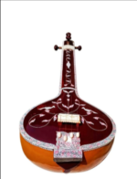 Tanpuri Pumpkin Brown Wood Tanpuri 4 String Flat Wood , More Sound, Fine Tuned Musical Instruments Amazing Sound , Player and Beginners - Image 3