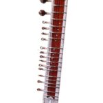 Sitar Gulab Patta Indian Brown Sitar 7 Main String 13 Vibration With Bag Musical Instruments Gift For Professional Player and Beginners