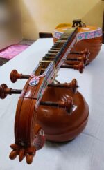 Saraswati Veena Wooden handmade Traditional Saraswati Indian Veena Professional String Instrument For Professional Player and Beginners - Image 11
