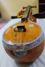 Saraswati Veena Wooden handmade Traditional Saraswati Indian Veena Professional String Instrument For Professional Player and Beginners