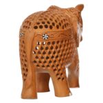 Banarasi Wooden Handcrafted Elephant Showpiece - Image 2