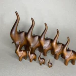 Wooden Elephant Showpiece