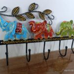 Wall-Mounted Elephant Key Holder