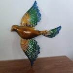 Rainbow-hued Bird Wall Art